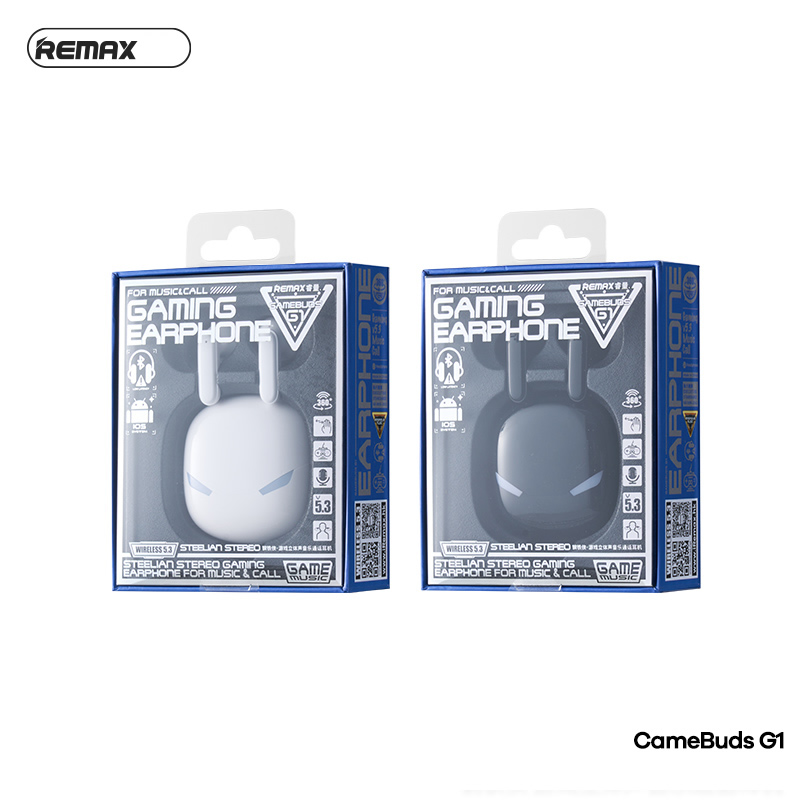 Tai nghe bluetooth Remax GameBuds G1 kiểu dáng airpods True Wireless TWS V5.3 chính hãng [BH 1 năm]