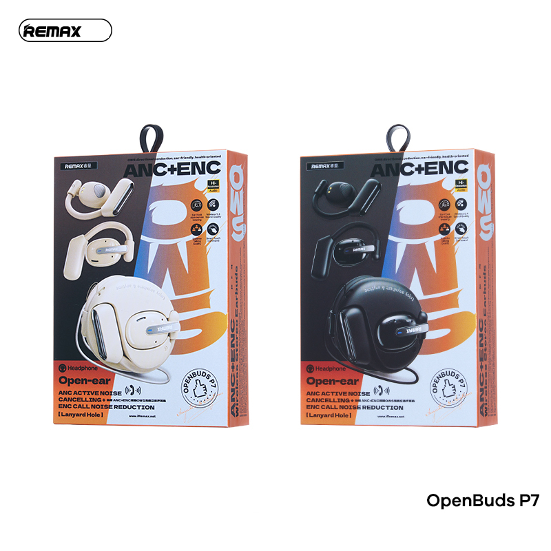 Tai nghe Bluetooth V5.4 Remax OpenBuds P7 ANC/ENC chính hãng [BH: 1 NĂM] 9l5d7