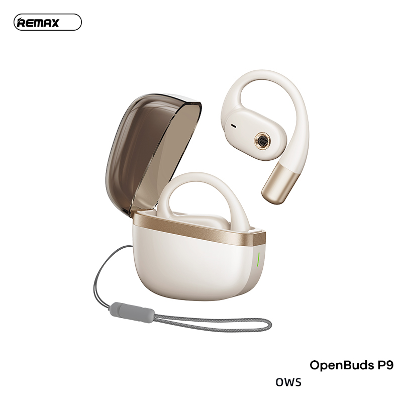 Tai nghe bluetooth V5.4 Remax OpenBuds P9 ANC/ENC kiểu airpods chính hãng [BH: 1 năm]