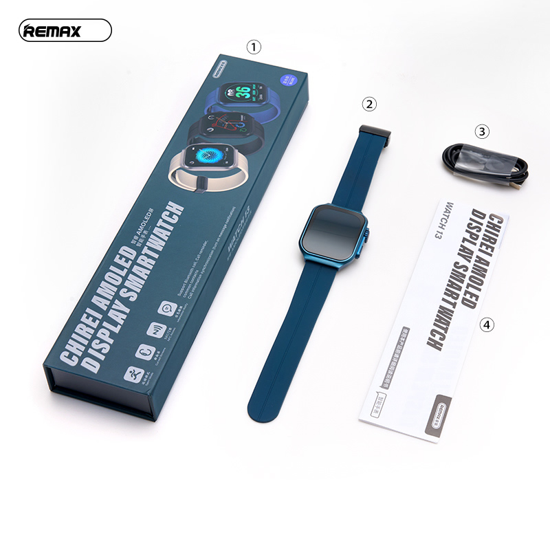 Đồng hồ Thông Minh Remax Watch 13 kiểu dáng appple chính hãng 1.96 inch [BH: 1 NĂM]
