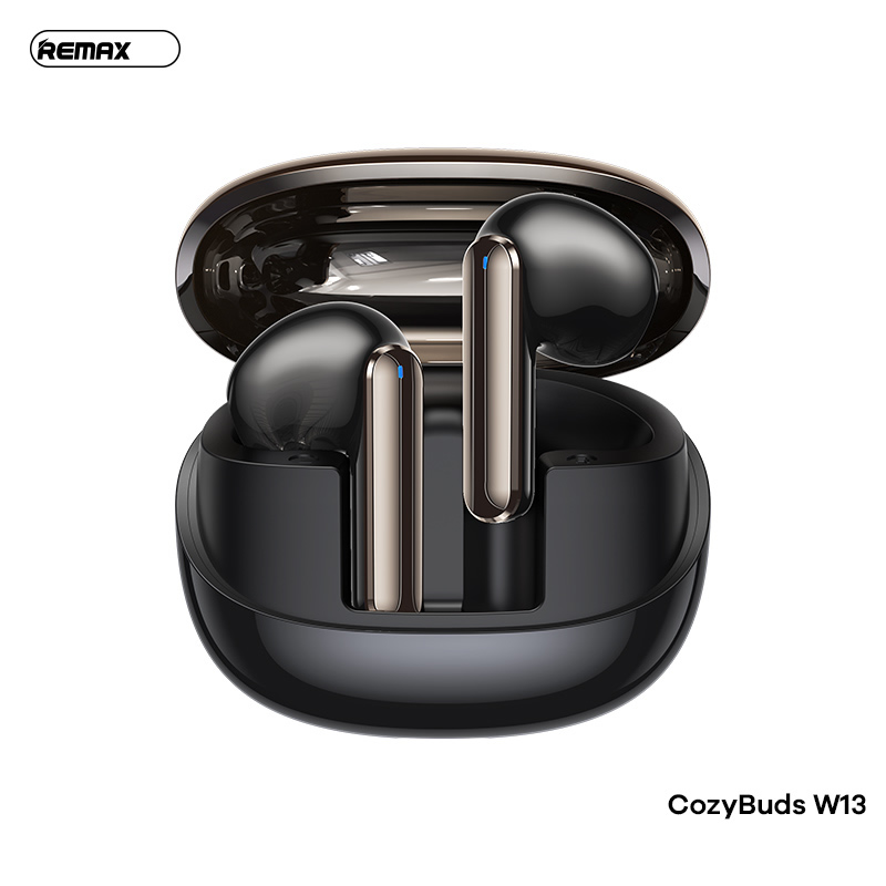 Tai nghe bluetooth REMAX COZYBUDS W13 V5.3 TWS kiểu dáng airpods true wireless chính hãng [BH 1 năm]