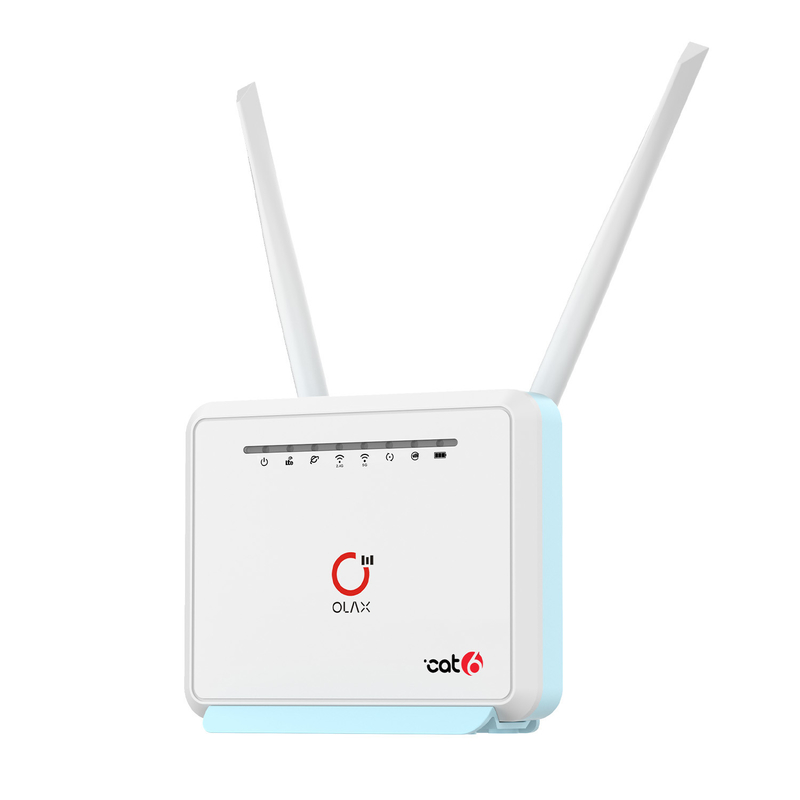 Bộ Phát Wifi 4G OLAX MC80 2 anten tốc độ 300Mbps hỗ trợ 2 băng tần 2.4GHz/5GHz kèm pin 5000mah sử dụng nguồn trực tiếp[BH: 6 THÁNG] 4l5a12