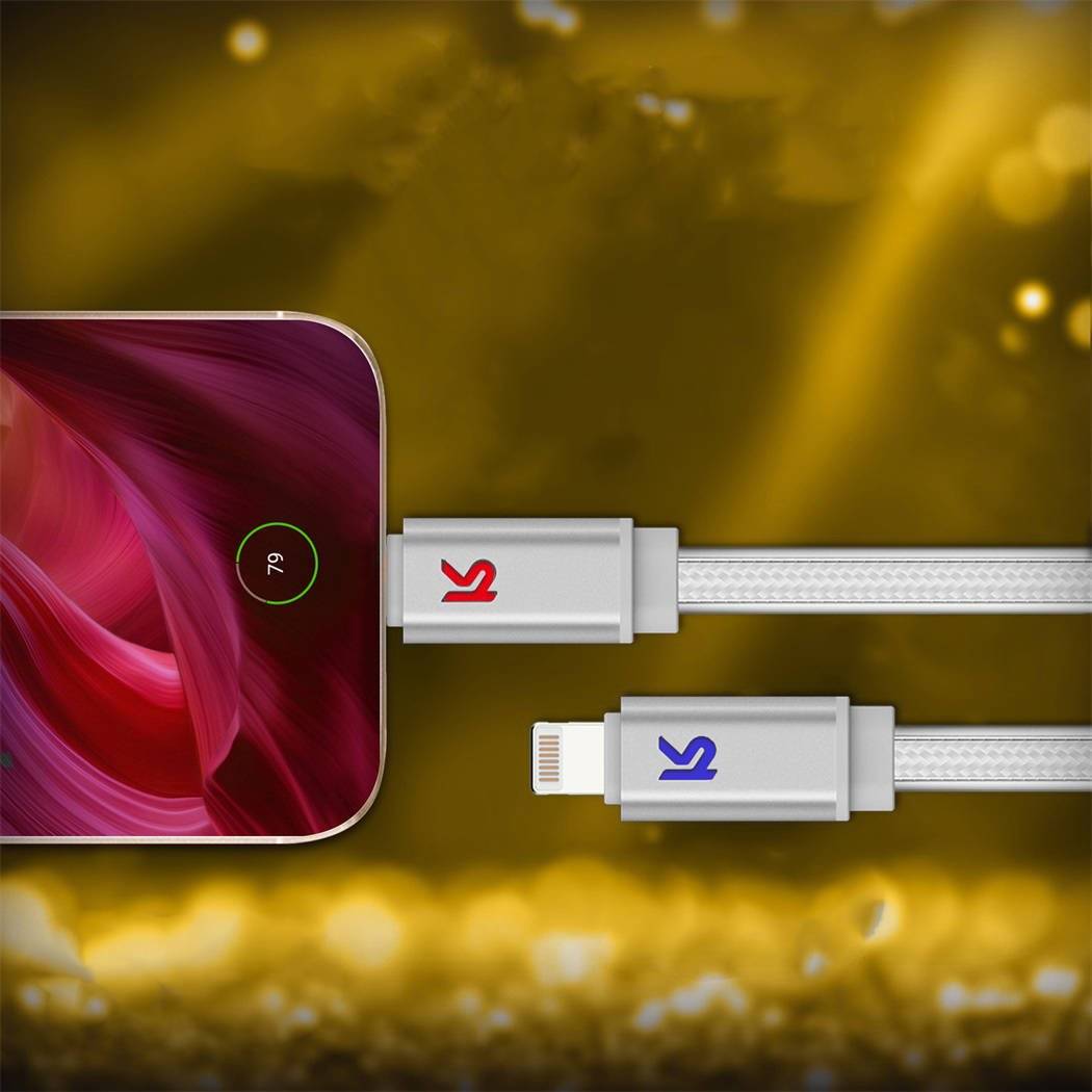 Cáp sạc nhanh samsung 2m KAKU KSC-090 tự ngắt chui micro có led chính hãng [BH 6 tháng] / pktn sale