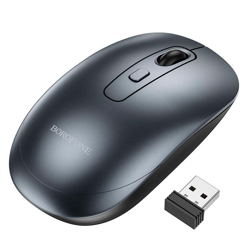Chuột máy tính không dây Borofone BG13 chính hãng [BH 1 năm]
