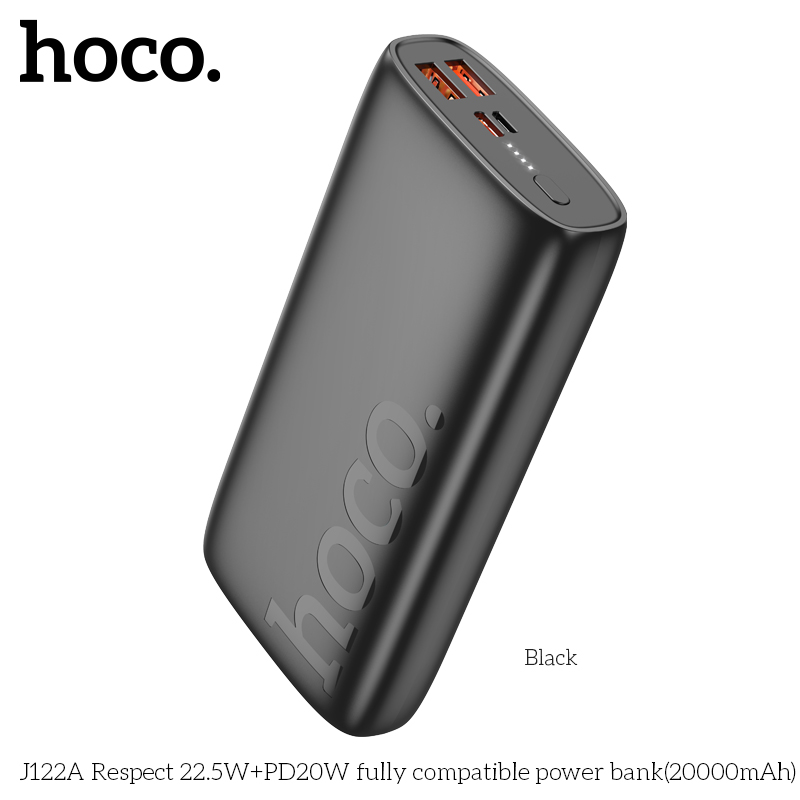 Pin sạc dự phòng Hoco J122A 20.000mAh 22.5W PD20W chính hãng [BH: 1 năm]