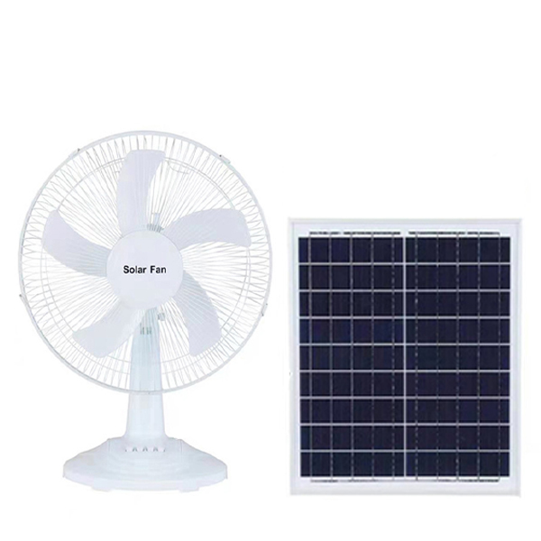 Quạt đứng 3 cánh năng lượng mặt trời tích điện SL138D [BH: 1 THÁNG]