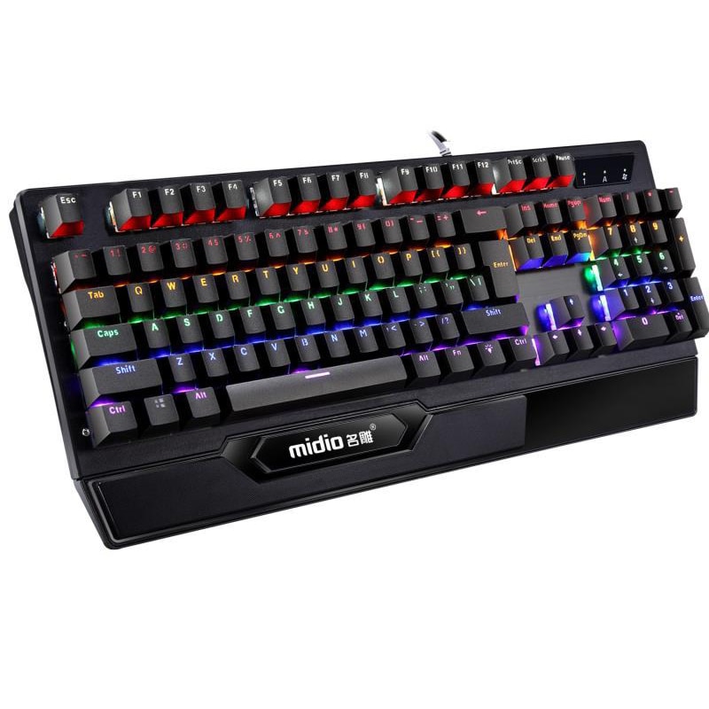 Bàn Phím Cơ có dây MIDIO RX902 Cao Cấp Chuyên Game Led [BH 1 năm]