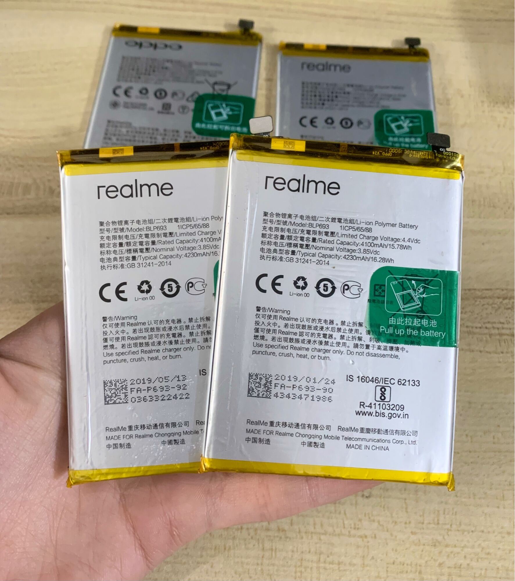 Pin điện thoại Oppo LP693/ Realme 3 / Realme C3 / Realme C3i (Khách mua tự thay) [BH: 6 Tháng]