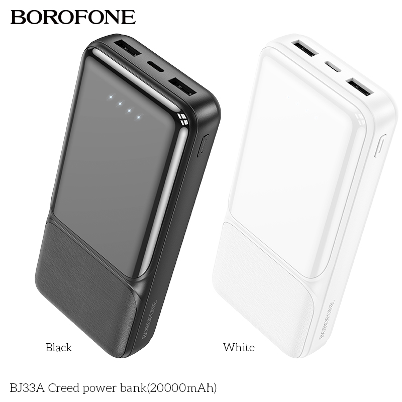 Pin sạc dự phòng Borofone BJ33A 20.000mAh chính hãng [BH 1 năm]