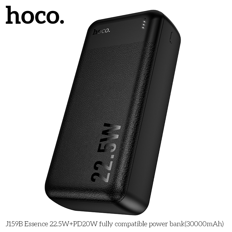 Pin sạc nhanh 22.5w HOCO J159B 30.000mAh dự phòng PD 20w chính hãng [BH 1 năm]