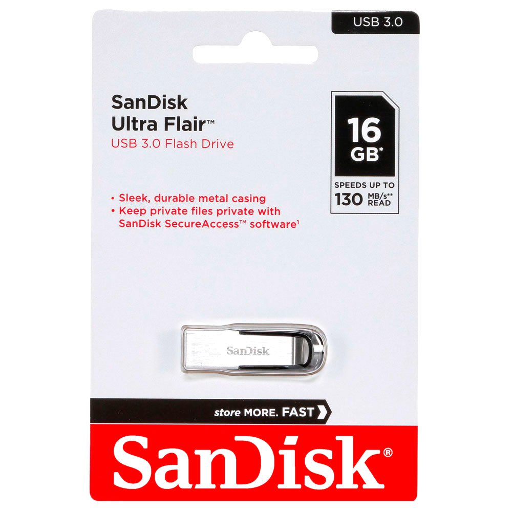 USB 3.0 SanDisk Ultra Flair CZ73 16GB chính hãng - Speed up to 130MB/s [BH 2 năm] / pktn sale