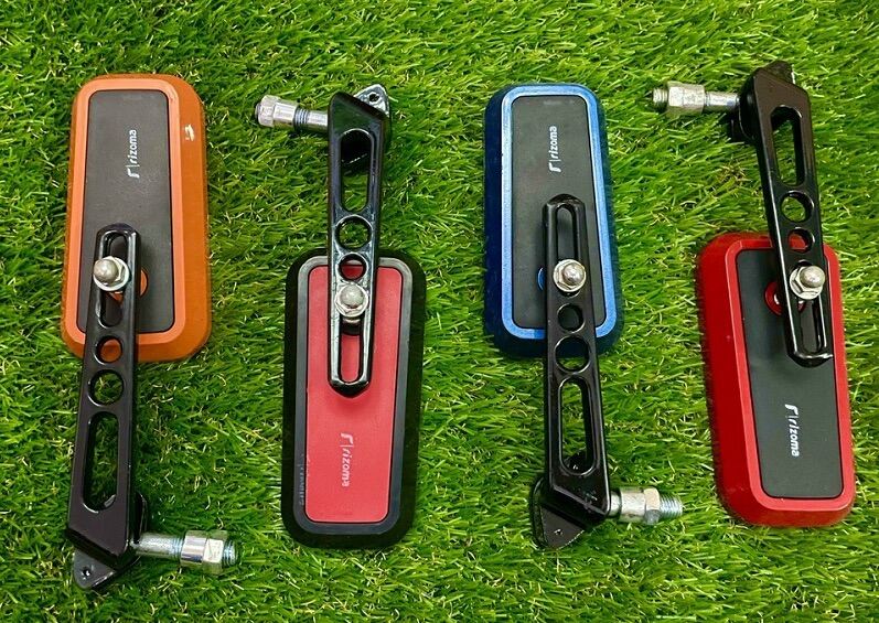 Kiếng gương chiếu hậu xe máy H2C Rizoma cạnh vuông / pktn sale