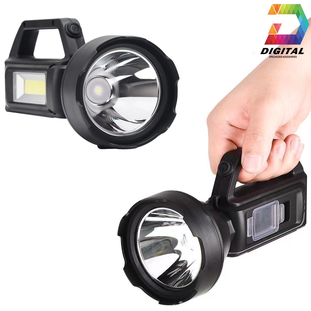 Đèn Pin Cầm Tay Đa Năng 899 Nhiều Chế Độ Tích Hợp Sạc Dự Phòng [BH 1 tuần]