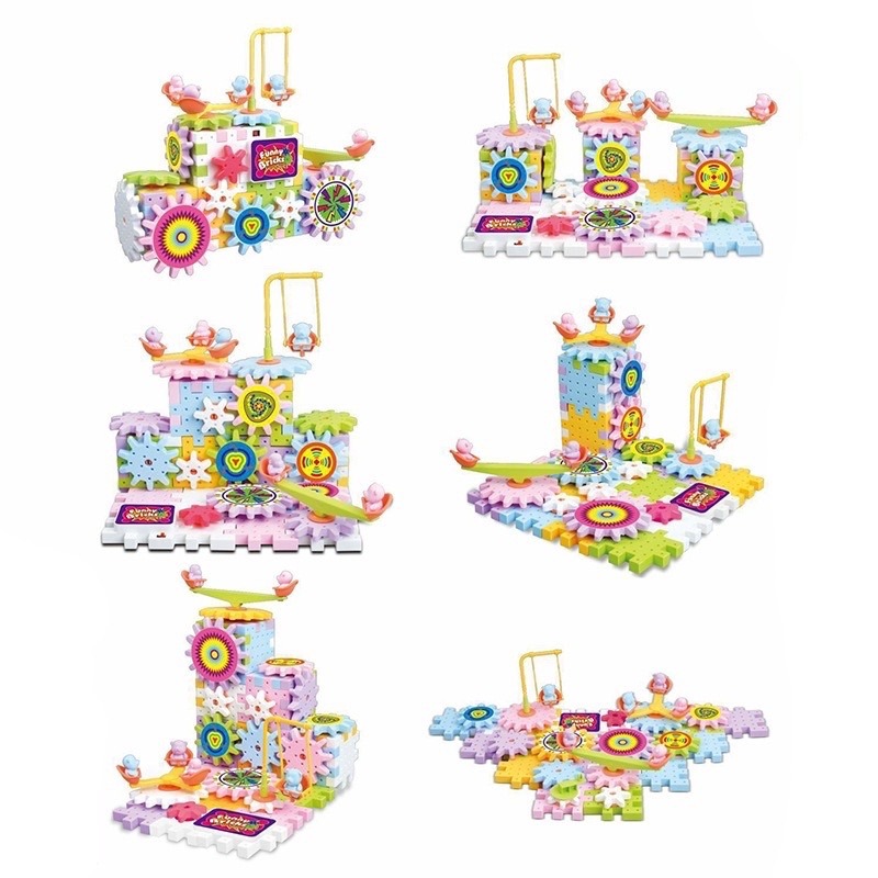 Hộp đồ chơi LEGO 83 chi tiết bánh vòng xoay chuyển động [BH: NONE]