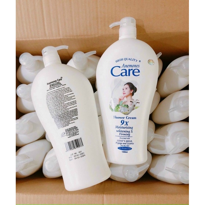 Sữa tắm dê white care 9X trắng da 1200ml [BH: NONE]