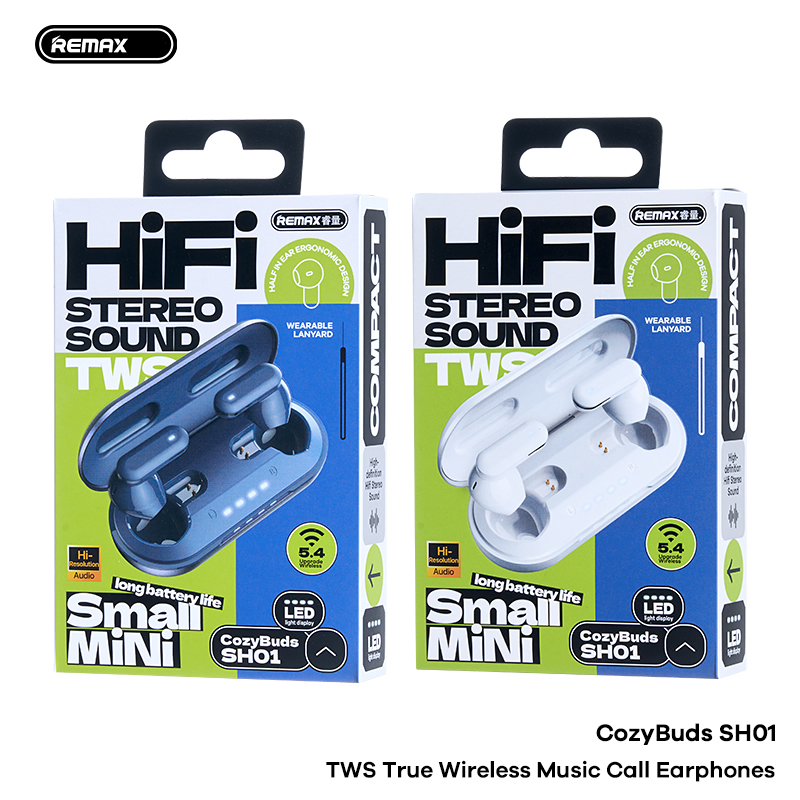 Tai nghe bluetooth REMAX Cozybuds SH01 tai nghe hỗ trợ bluetooth V5.4 airpods mẫu mới siêu đẹp [BH 1 năm]