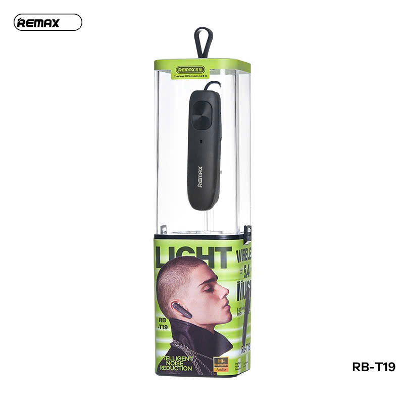 Tai nghe bluetooth Remax RB-T19 chính hãng siêu hay nhét tai nghe 1 bên [BH 1 năm]