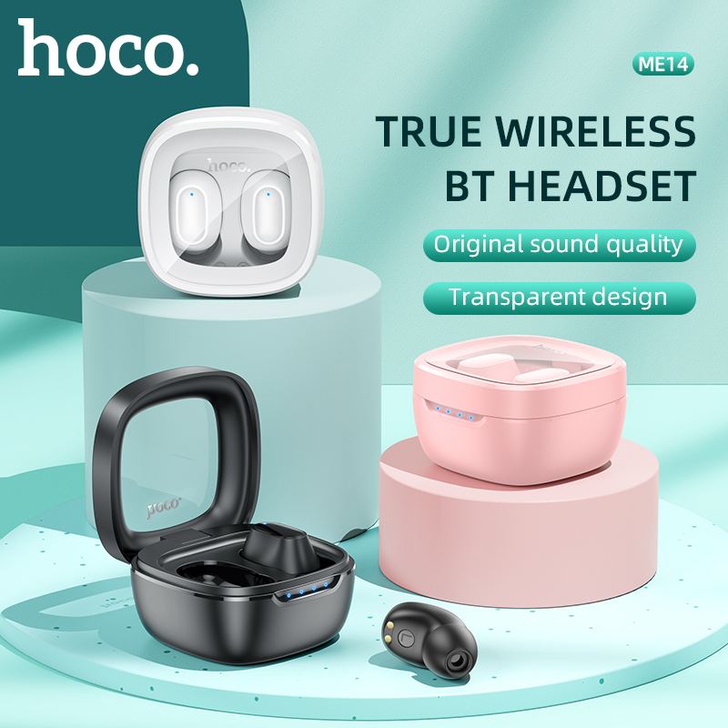 Tai nghe Bluetooth HOCO ME14 chính hãng kiểu dáng airpods [BH 1 năm]