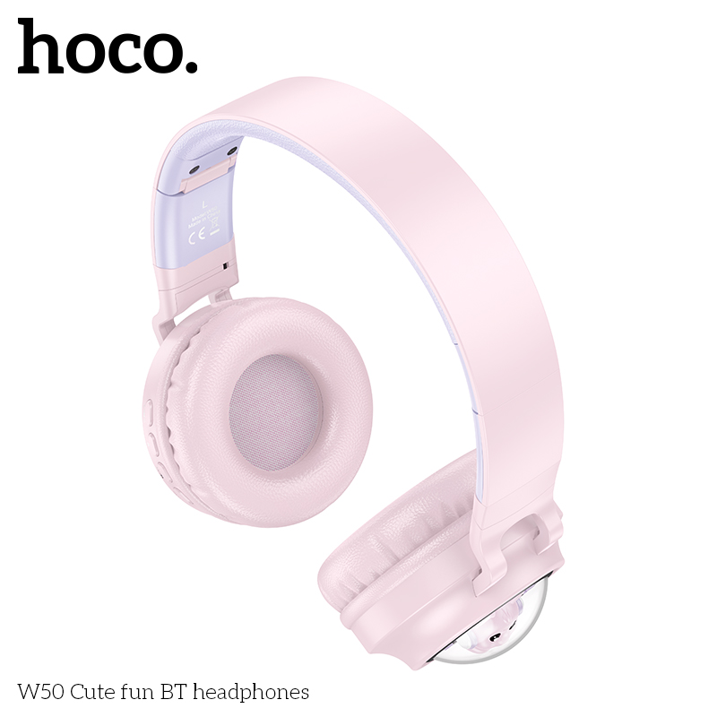Tai nghe Bluetooth Hoco W50 Headphone chụp tai kiểu dáng cute chính hãng [BH: 1 NĂM]