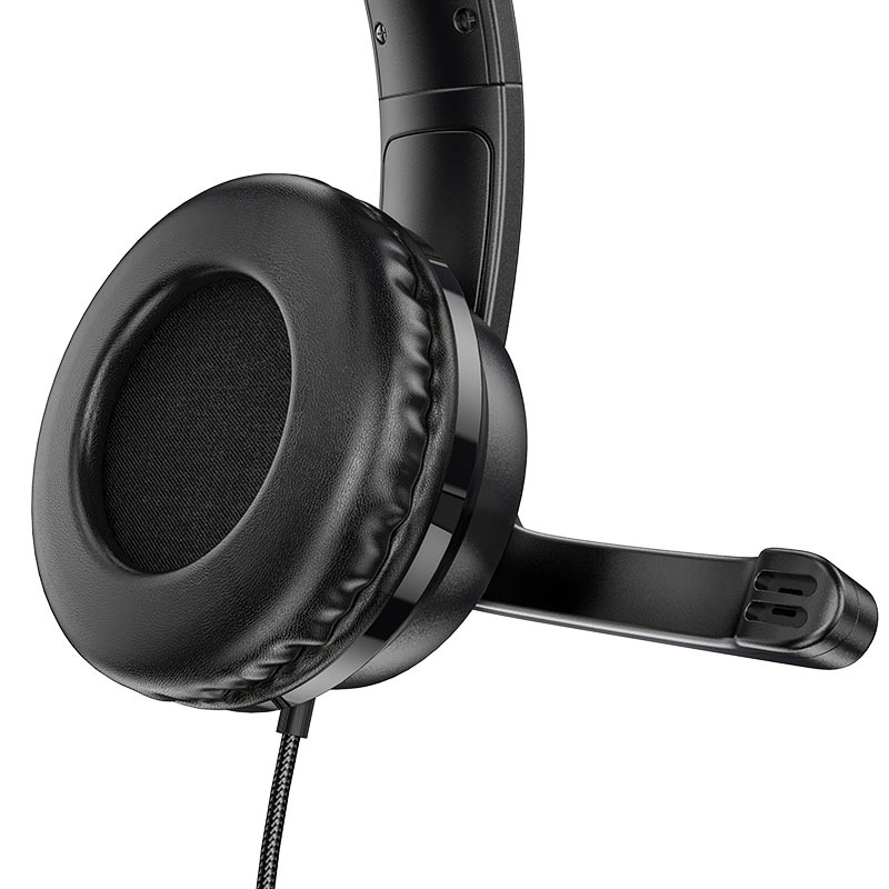 Tai nghe Headphone Chụp tai Gaming HOCO W103 có dây 3.5 chính hãng [BH 1 NĂM]
