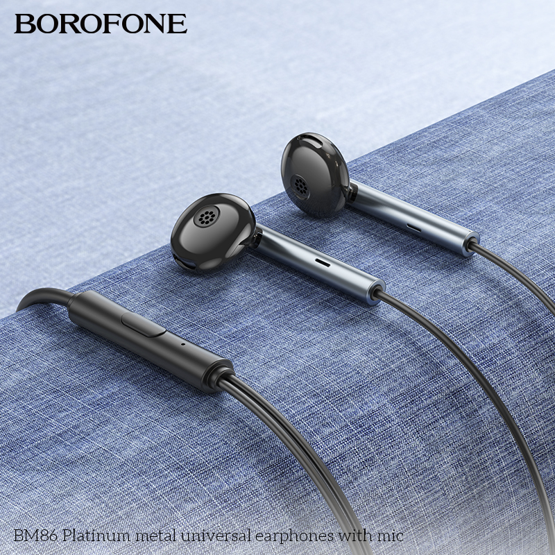 Tai nghe có dây 3.5 BOROFONE BM86 chính hãng [BH 1 năm]