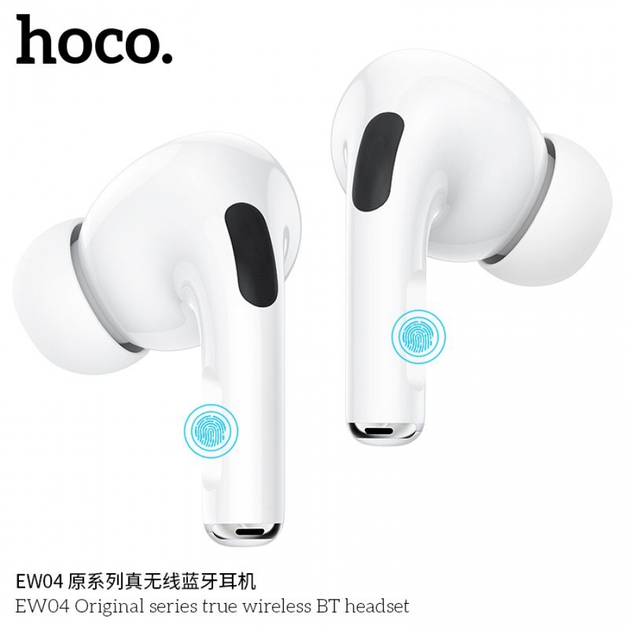 Tai nghe bluetooth HOCO EW04 kiểu dáng airpods chính hãng [BH: 1 năm]