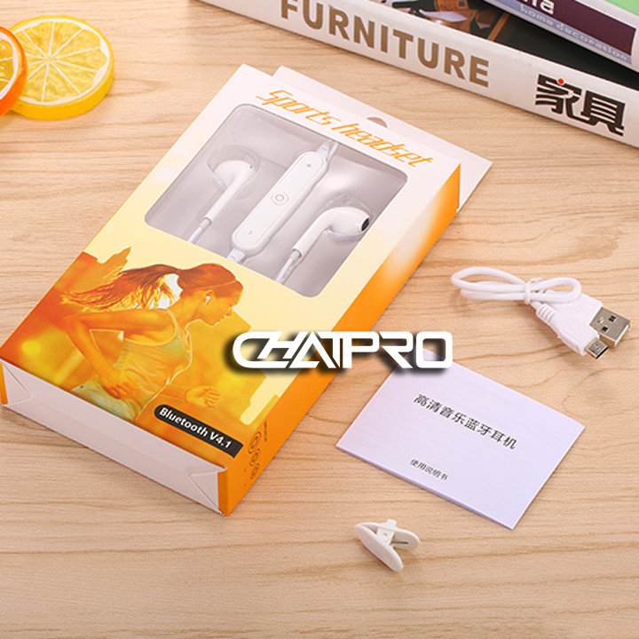 Tai nghe bluetooth thể thao AMW S6 sport [BH 3 tháng] / pktn sale