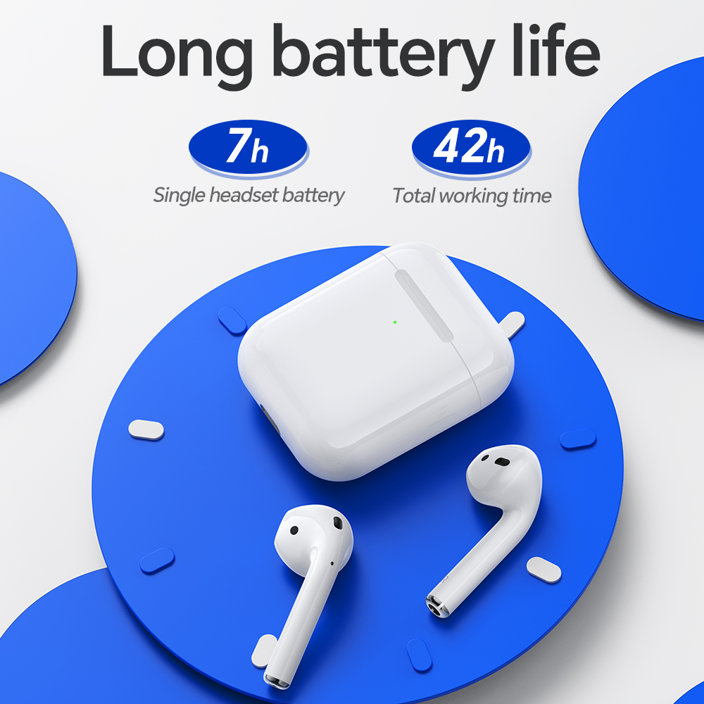 Tai nghe bluetooth HOCO DMW5 kiểu airpods 2 chính hãng [BH 1 Năm]