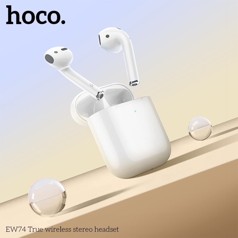 Tai nghe bluetooth HOCO EW74 kiểu dáng airpods true wireless chính hãng [BH 1 năm]