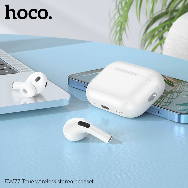 Tai nghe bluetooth Hoco EW77 true wireless kiểu dáng AIRPODS PRO2 chính hãng [BH 1 năm]
