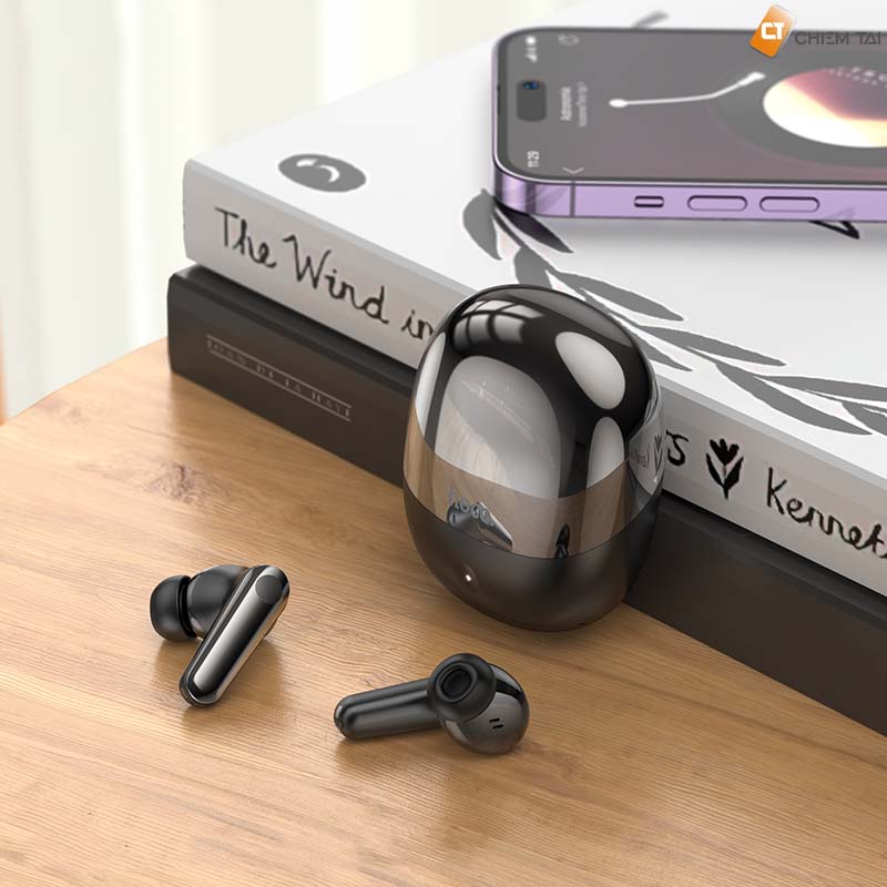 Tai nghe bluetooth HOCO EQ11 kiểu dáng airpods Chính Hãng [BH 1 NĂM]