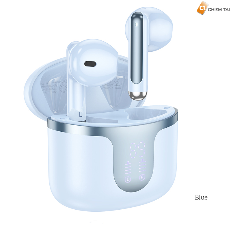 TAI NGHE BLUETOOTH HOCO EQ7 KIỂU DÁNG AIRPODS CHÍNH HÃNG [BH: 1 NĂM]