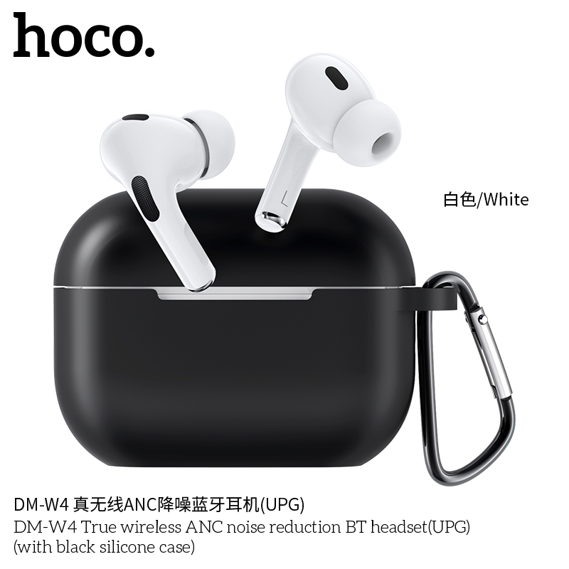 Tai nghe bluetooth HOCO DM-W4 ANC Pop Up kiểu dáng airpods true wireless chính hãng [BH 1 năm]