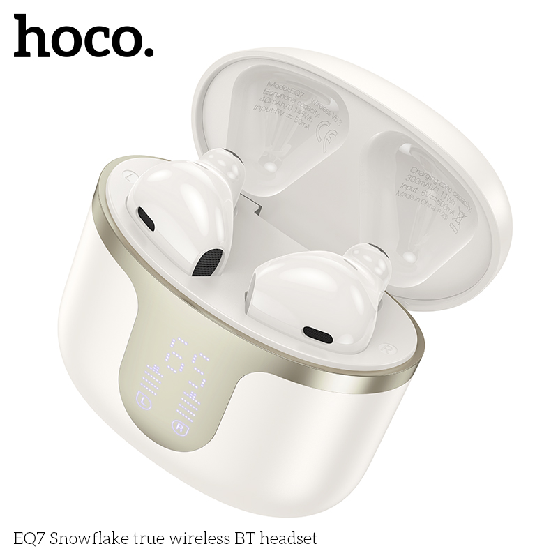 TAI NGHE BLUETOOTH HOCO EQ7 KIỂU DÁNG AIRPODS CHÍNH HÃNG [BH: 1 NĂM]