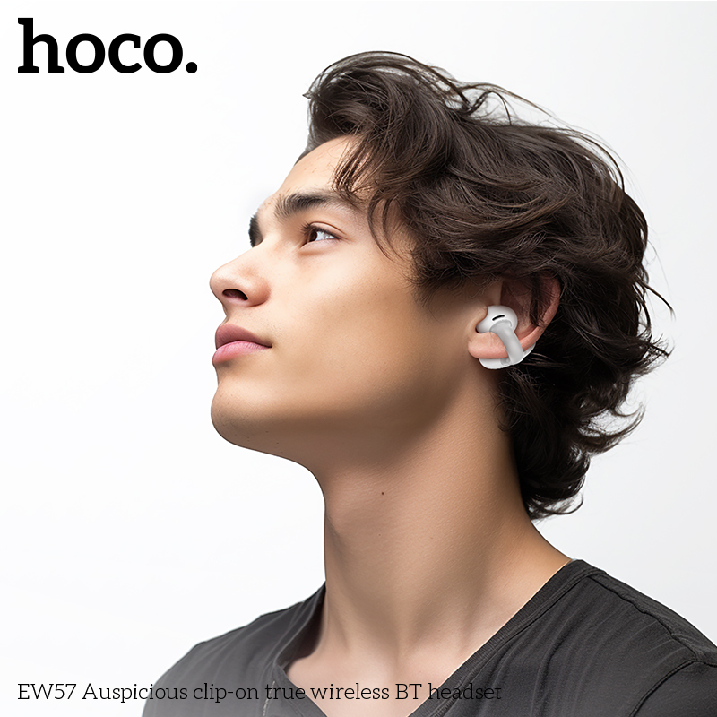 Tai nghe Bluetooth HOCO EW57 True Wireless kiểu dáng airpods chính hãng [BH 1 năm]