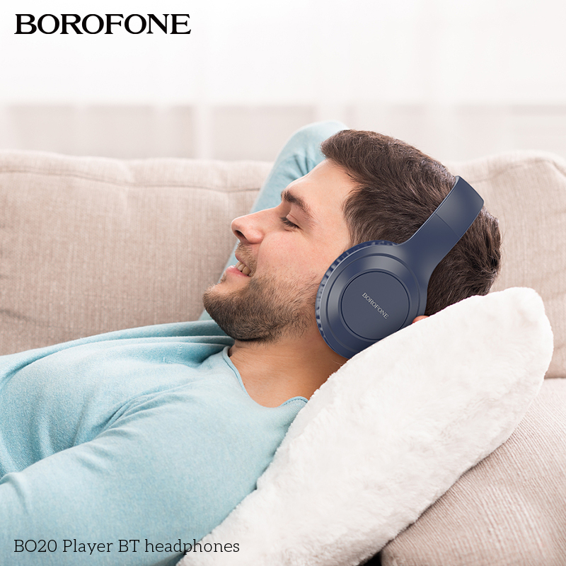 Tai nghe Bluetooth BOROFONE BO20 Headphone chụp tai chính hãng [BH: 1 NĂM]