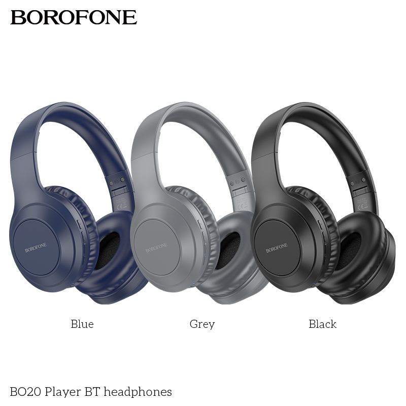 Tai nghe Bluetooth BOROFONE BO20 Headphone chụp tai chính hãng [BH: 1 NĂM]