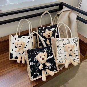 Túi cối Gấu lòi chân siêu kute