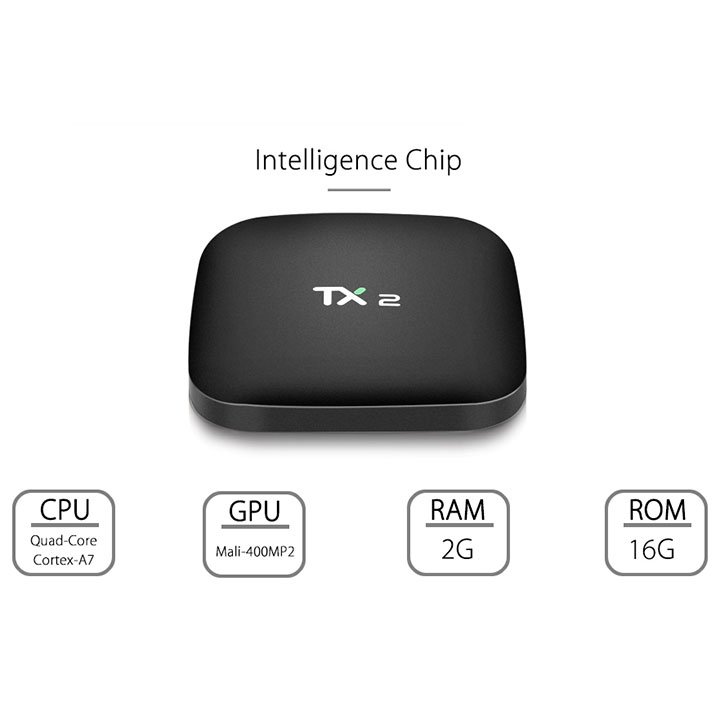 Anndroid TVBOX TX2 RAM 2G, ROM 16G [BH: 6 THÁNG]