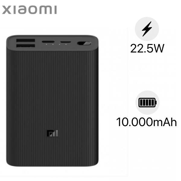 Pin sạc dự phòng XIAOMI PD-1022ZM 10.000mAh sạc nhanh 22,5w siêu nhỏ gọn đem lên máy bay được