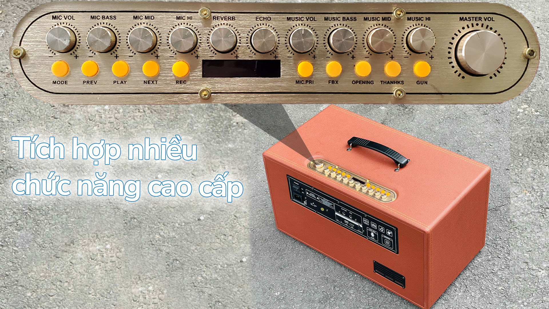 Loa kéo di động T18 PRO loa 2 Bass thùng gỗ kèm 2 micro vỏ nhôm UHF siêu hút không dây hát karaoke siêu hay thùng gỗ [BH 6 tháng]