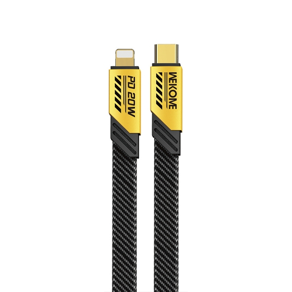 Cáp sạc nhanh 20w WEKOME WDC-191 (C-L) type c ra iphone lightning chính hãng [BH 1 năm]
