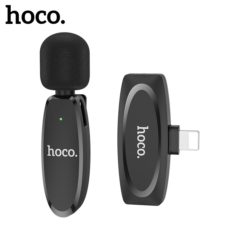Micro không dây thu âm HOCO L15 type-c livestream youtube chính hãng [BH 1 năm]