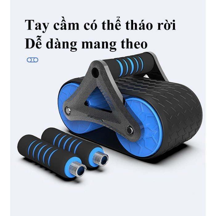 Con Lăn Tập Cơ Bụng Thế Hệ Mới Trợ Lực Bằng Lò Xo Kép