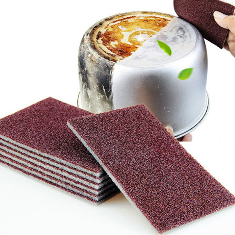 Combo 5 miếng xốp nhám cọ rửa chà xoong nồi đa năng