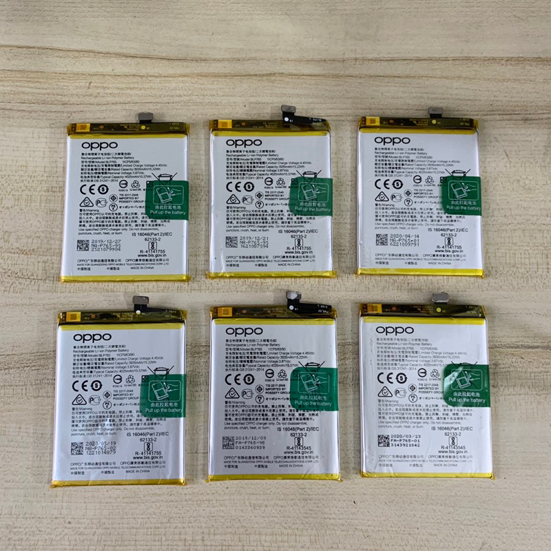 Pin điện thoại  Oppo Reno 3, Oppo A91 , Oppo F15 , BLP765 (Khách mua tự thay) [BH: 6 Tháng]