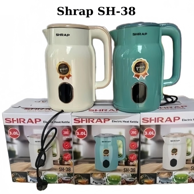 Ấm đun cao cấp SH38 3L [BH: 1 TUẦN]