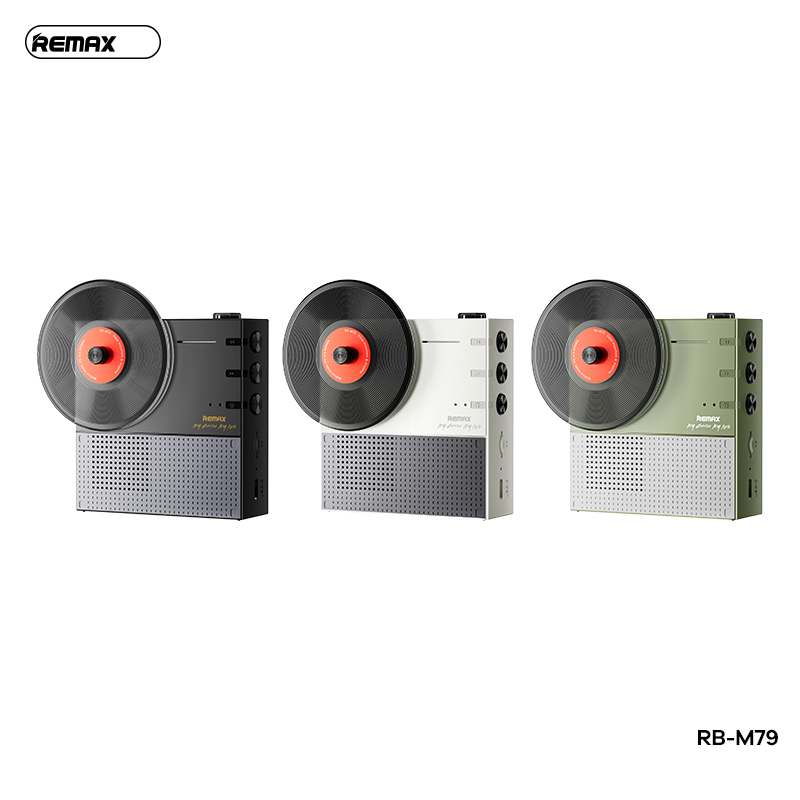 Loa bluetooth REMAX RM-79 mẫu loa Radio cổ điển siêu đẹp công suất 5W kèm pin 1200mAh [BH 1 Năm]