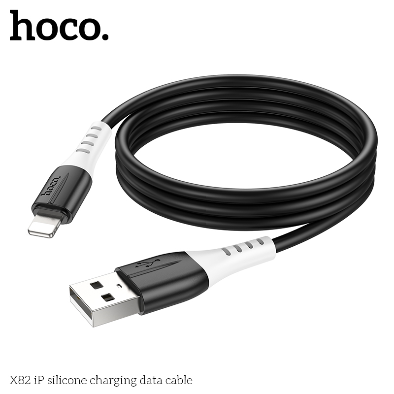 CÁP SẠC LIGHTNING HOCO X82 USB RA IPHONE DÀI 1M DÂY DÙ CHÍNH HÃNG [BH 1 NĂM]