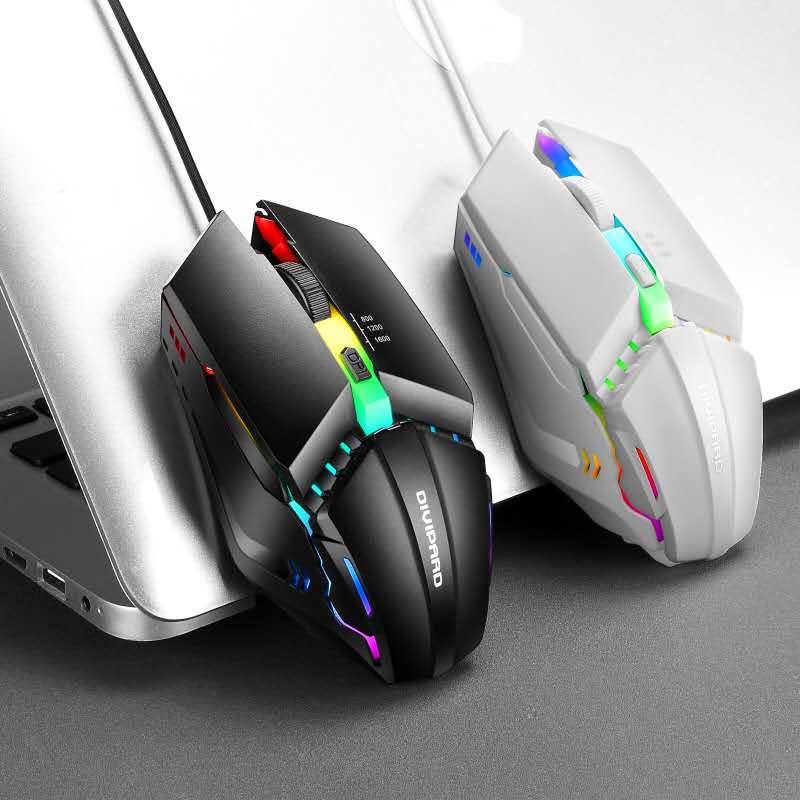 Chuột có dây chuyên game DIVIPARD OP-40 có led siêu đẹp [BH 6 tháng]